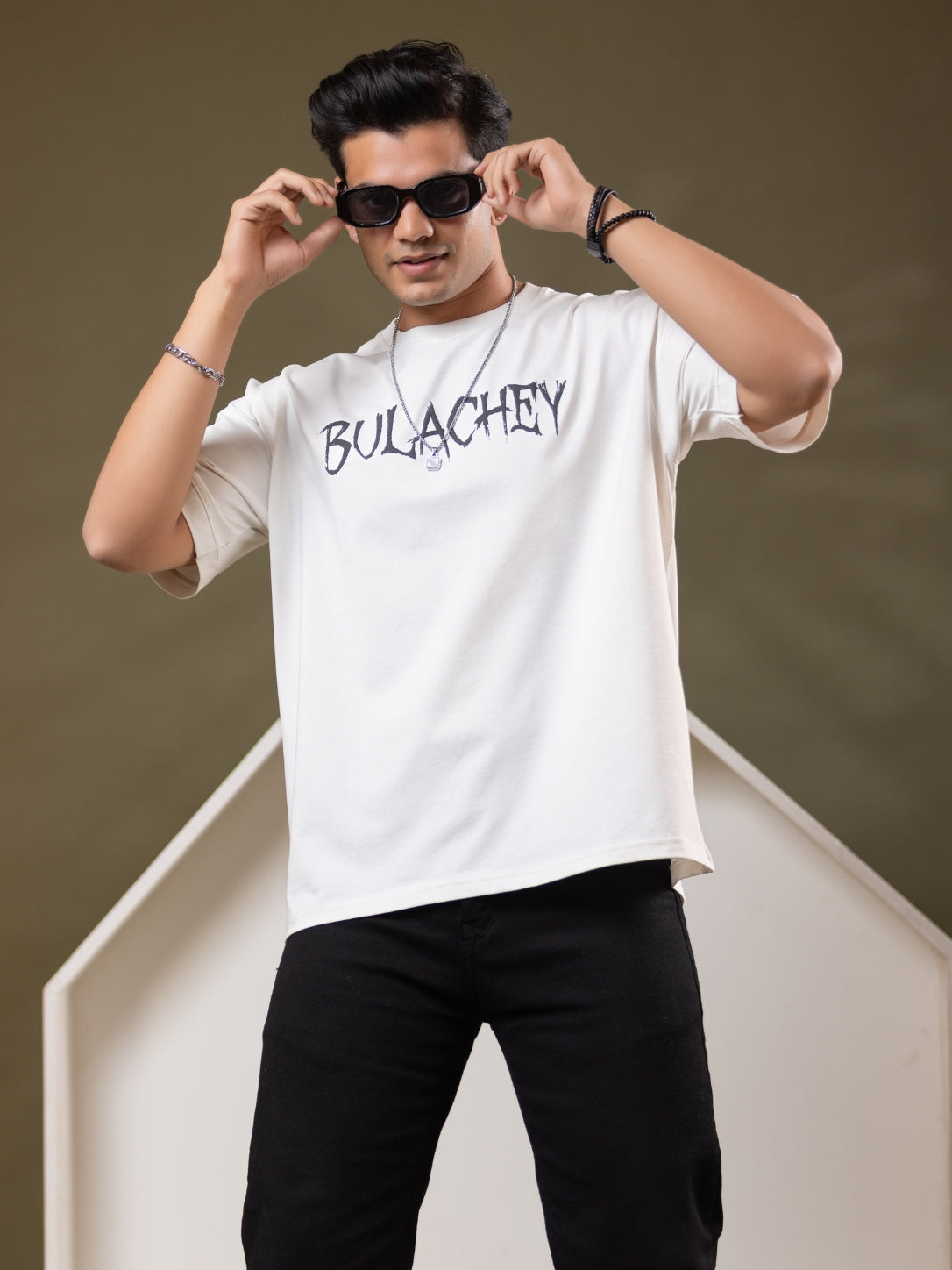 Reflection Fearless Oversized Graphic T-Shirt