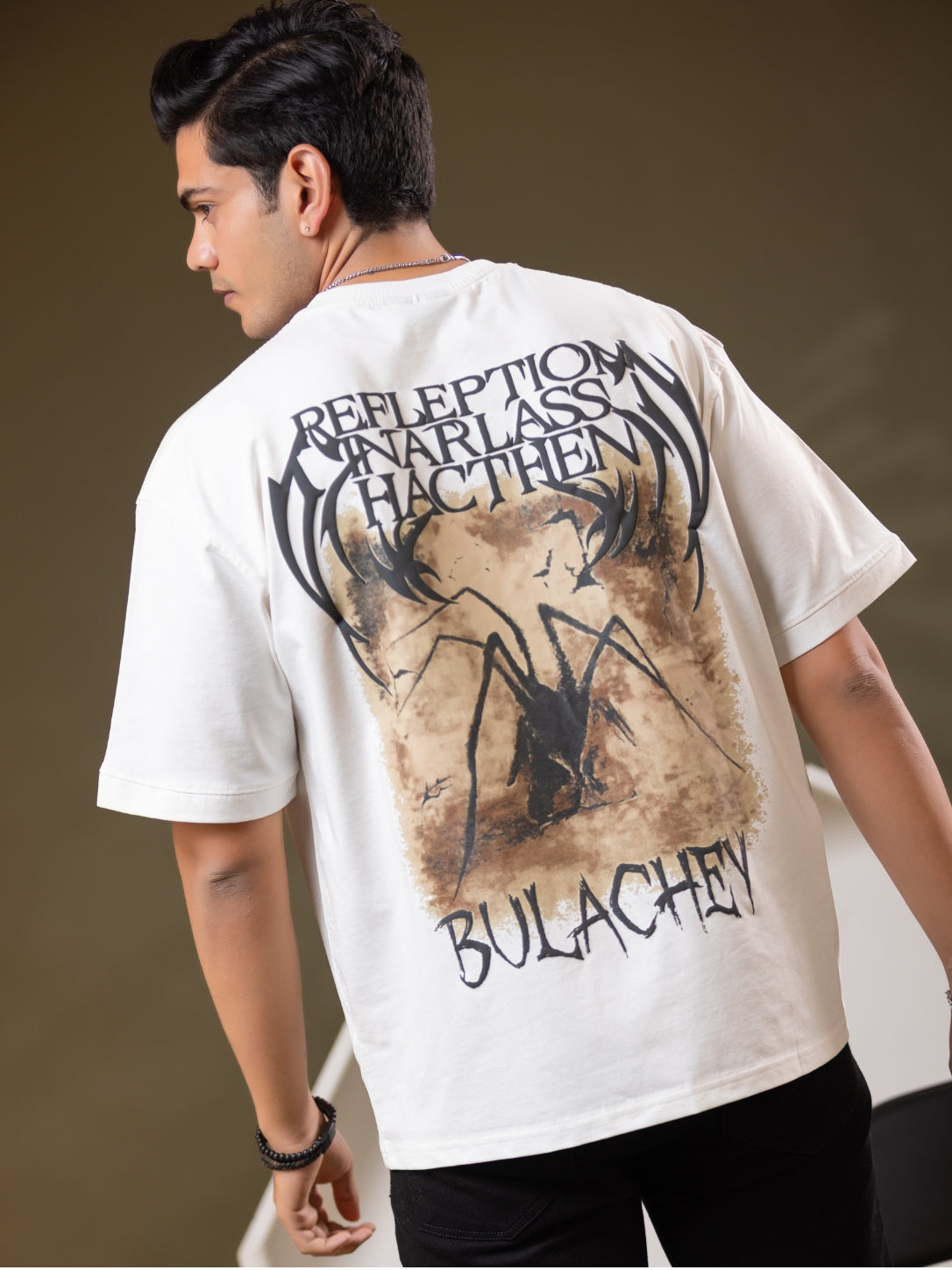 Reflection Fearless Oversized Graphic T-Shirt