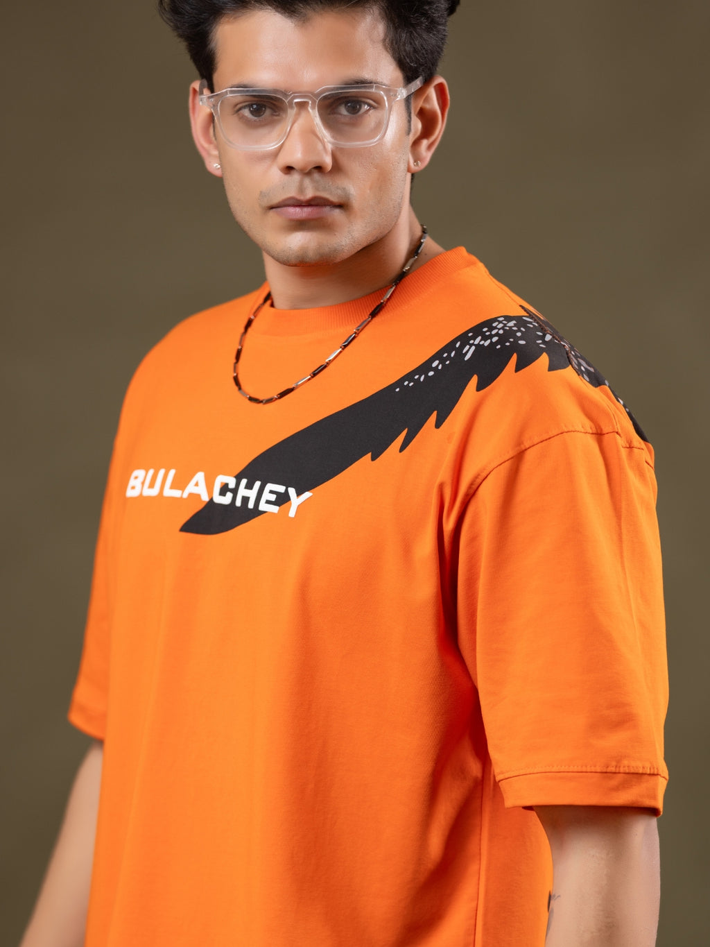 Croc Mode Oversized Printed T-Shirt