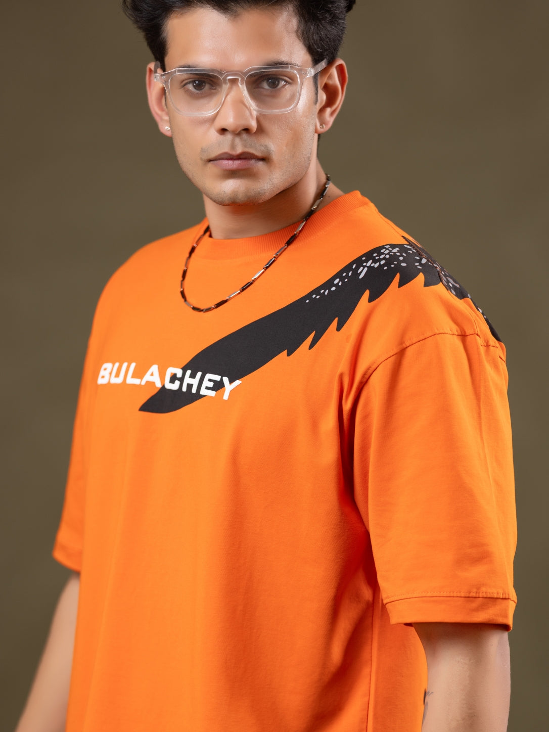 Croc Mode Oversized Printed T-Shirt