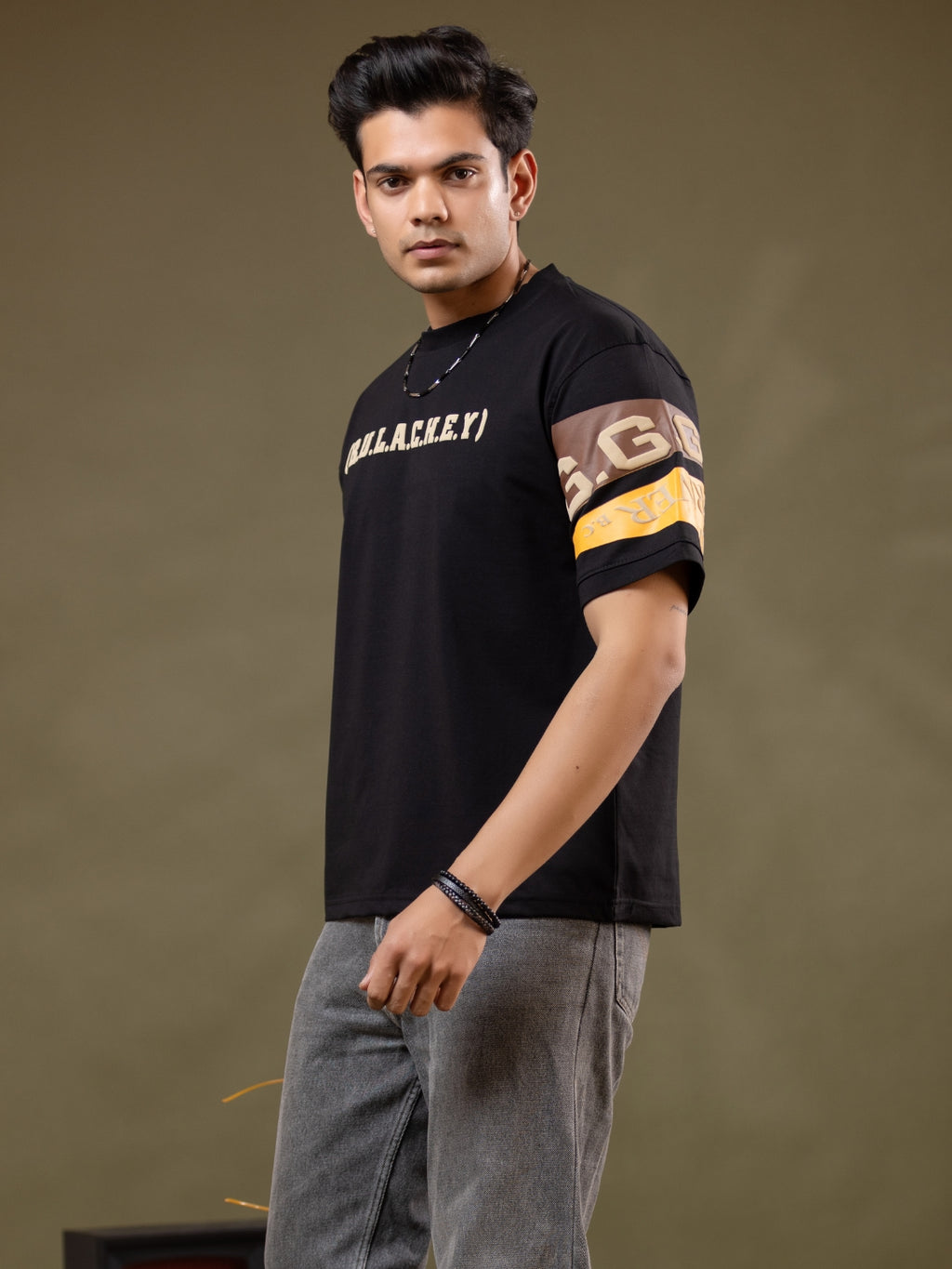 Heritage Circuit Oversized Printed T-Shirt