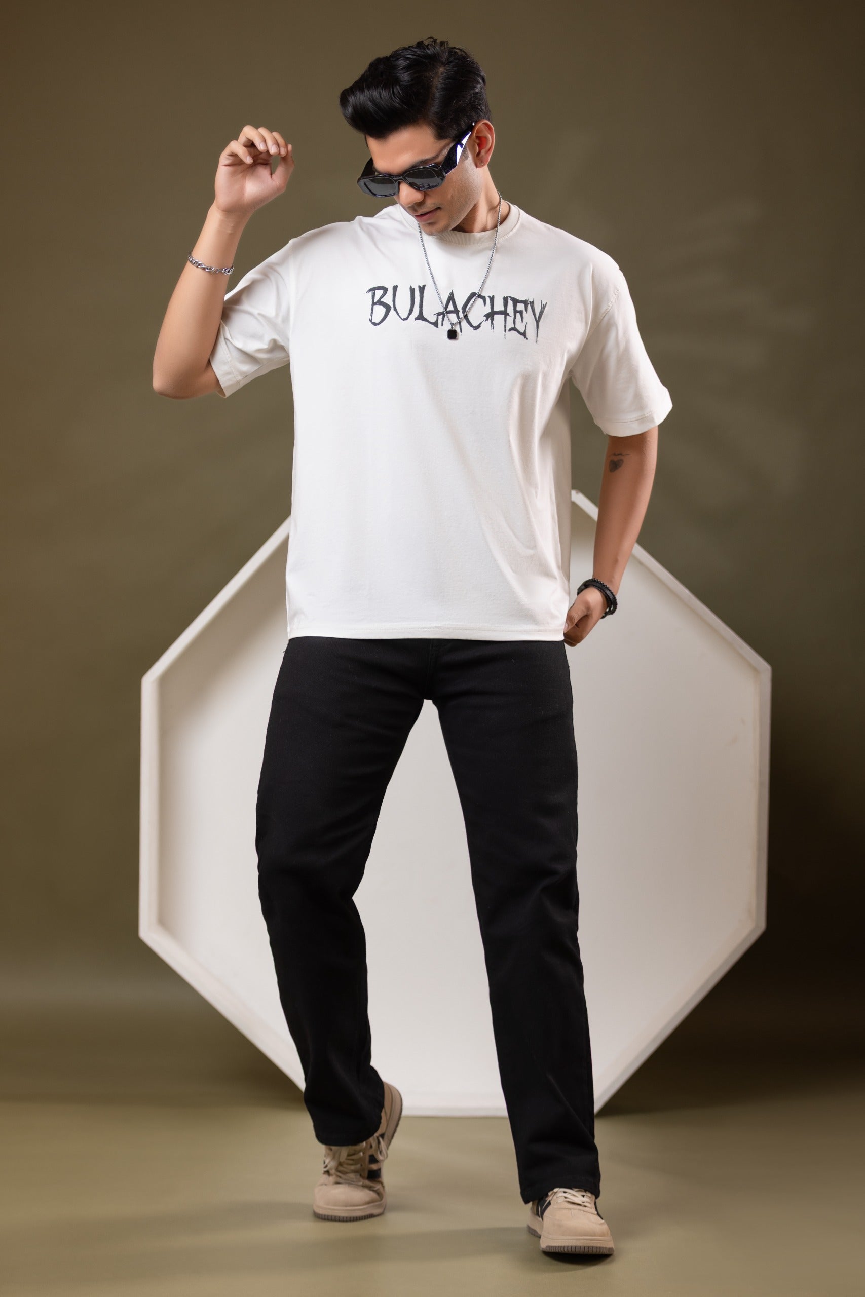 White Oversized T-shirt