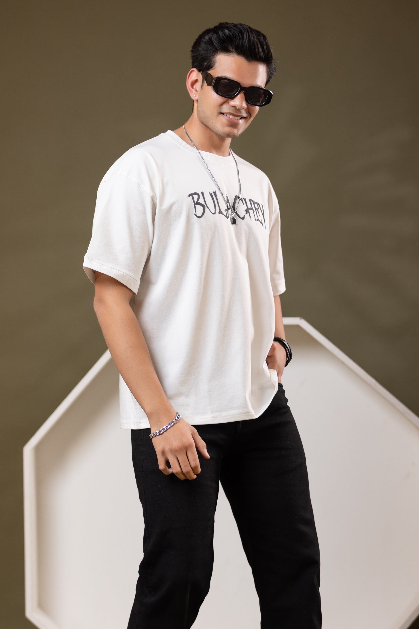 White Oversized T-shirt