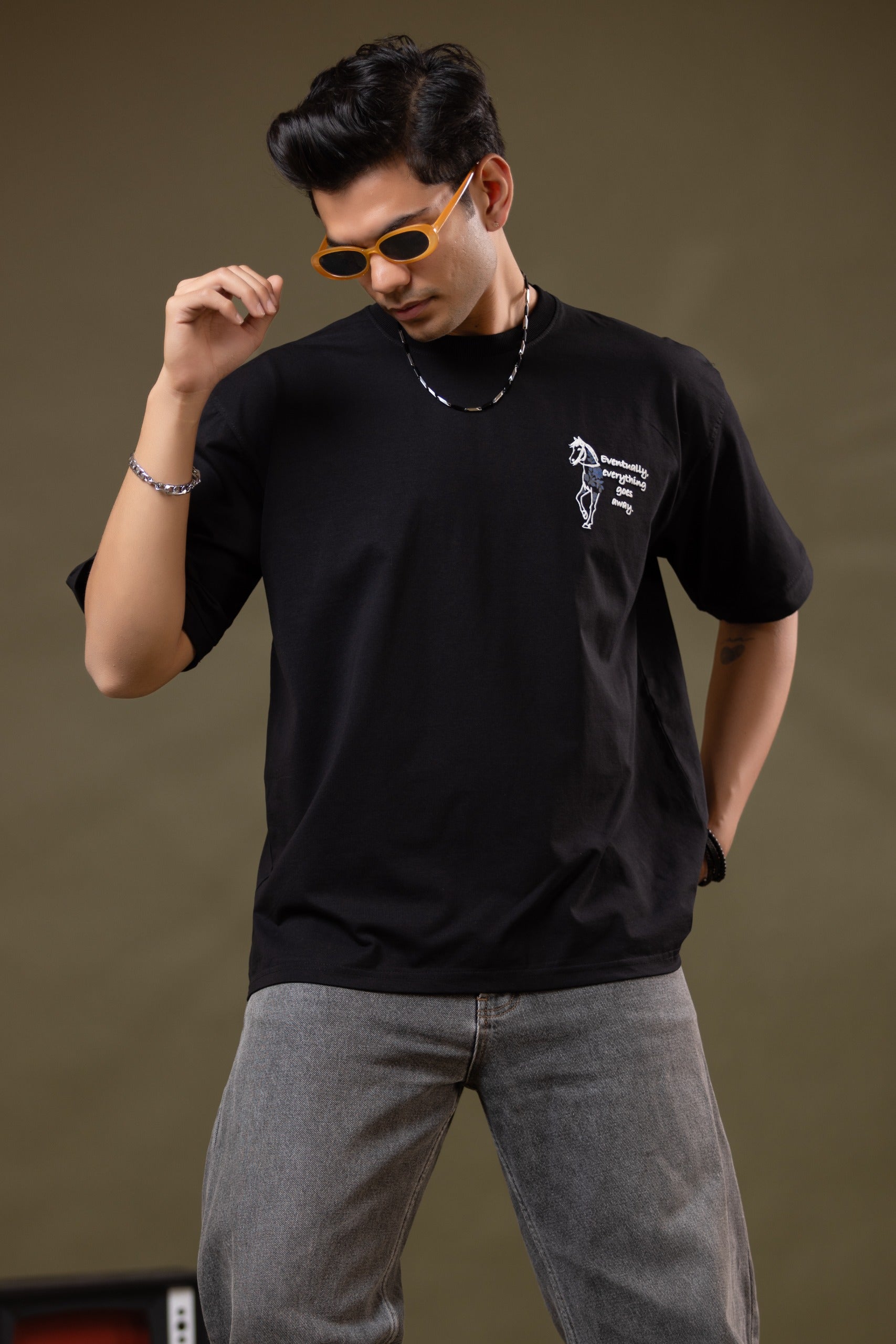 Black Oversized T-shirt