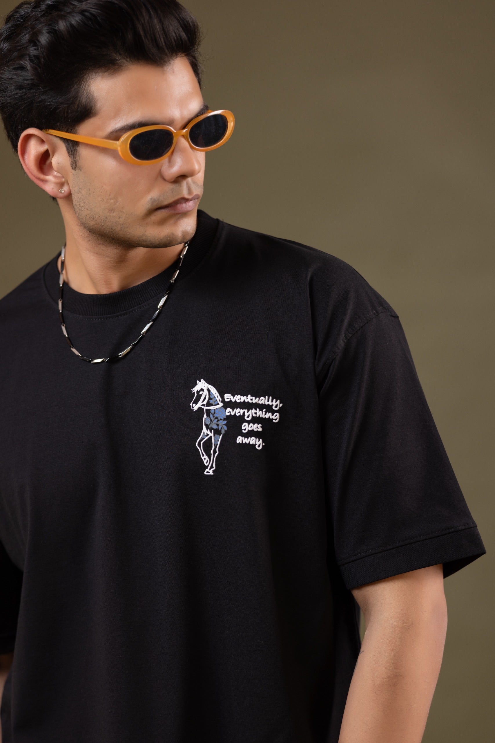 Black Oversized T-shirt