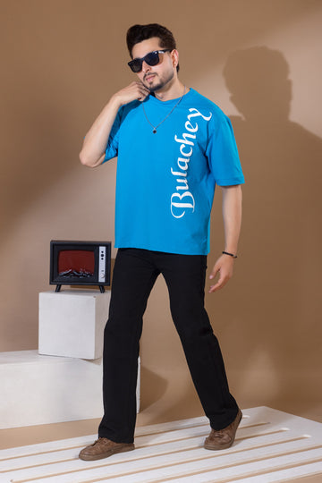 Blue Oversized T-shirt