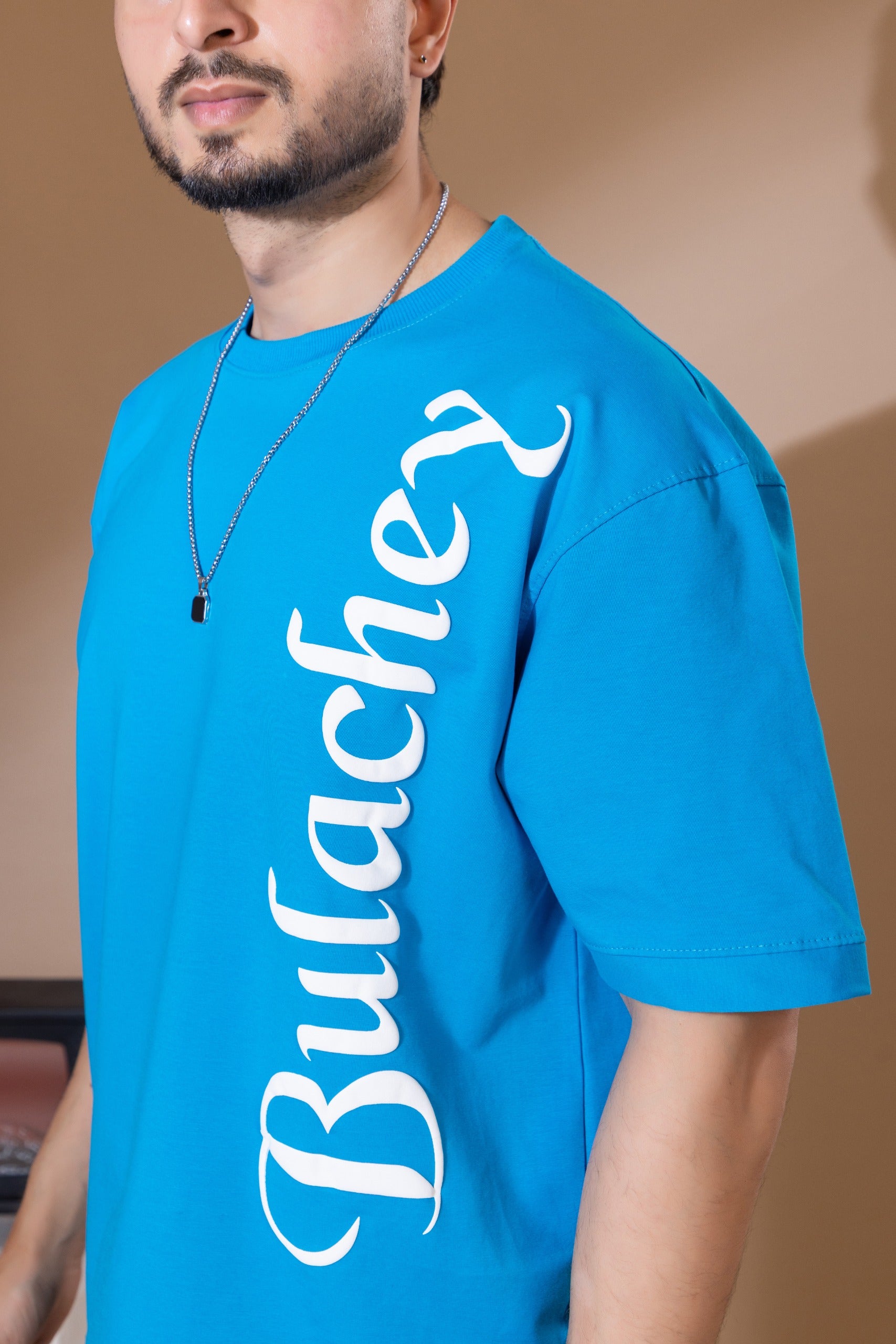 Blue Oversized T-shirt