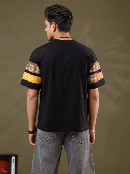 Heritage Circuit Oversized Printed T-Shirt